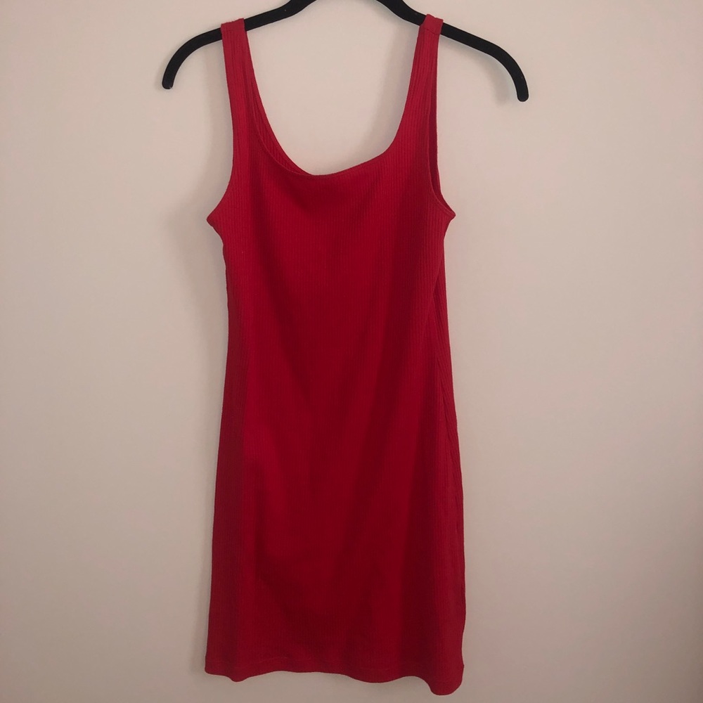 Simple Red Dress